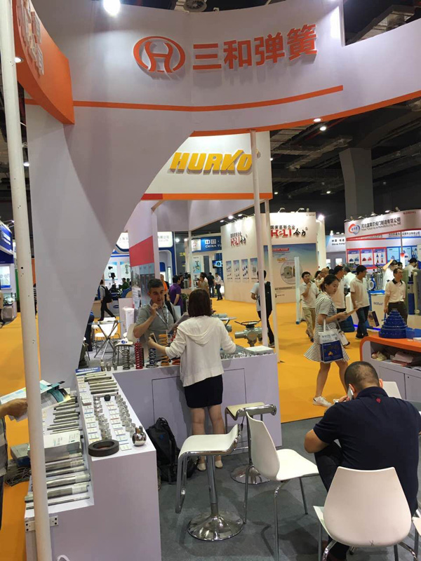 2017年三和(he)彈簧第六(liu)屆上海國(guo)際泵閥展(zhǎn)