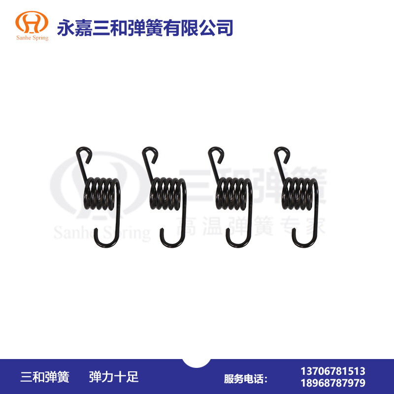 雙(shuāng)臂雙鈎扭轉彈(dan)簧--彈簧制造廠(chang)