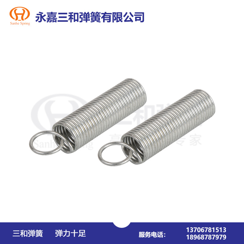 長臂(bi)小圓鈎環(huan)拉伸彈簧(huang)--彈簧生産(chǎn)廠家
